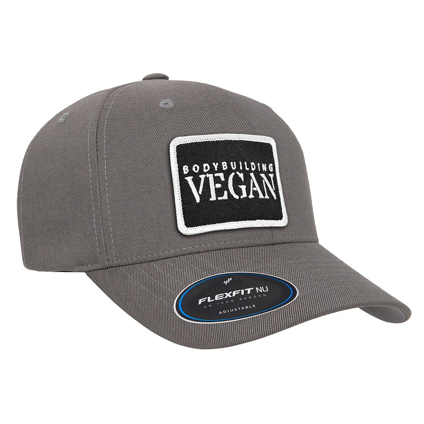 Bodybuilding Vegan Flexifit Snap-Back Hat - Available in 5 Colors