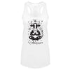 Ahimsa Meditating Cow Ladies Racerback Tank- 100% Profits to Animal Charities!