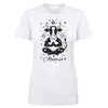 Ahimsa Meditating Cow Ladies T-Shirt - 100% Profits to Animal Charities!