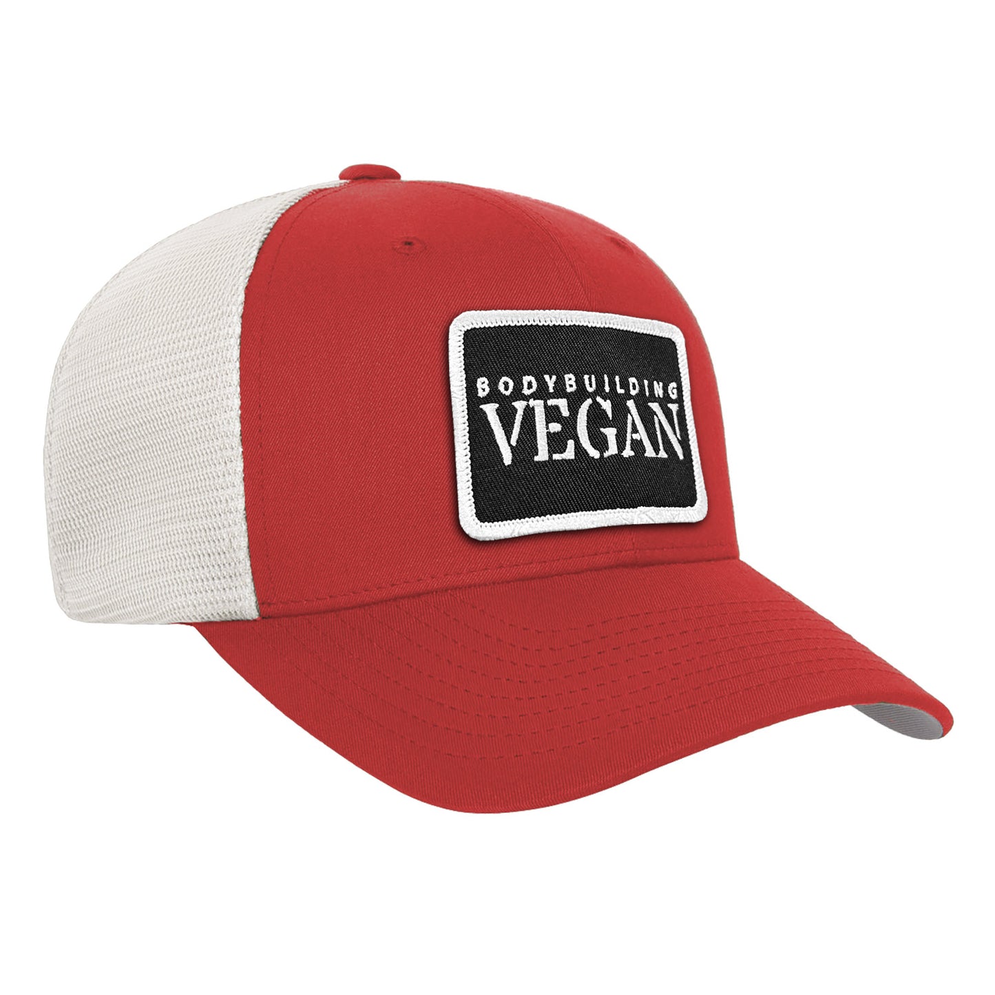 Bodybuilding Vegan Flexifit Snap-Back Mesh Hat - Available in 6 Colors