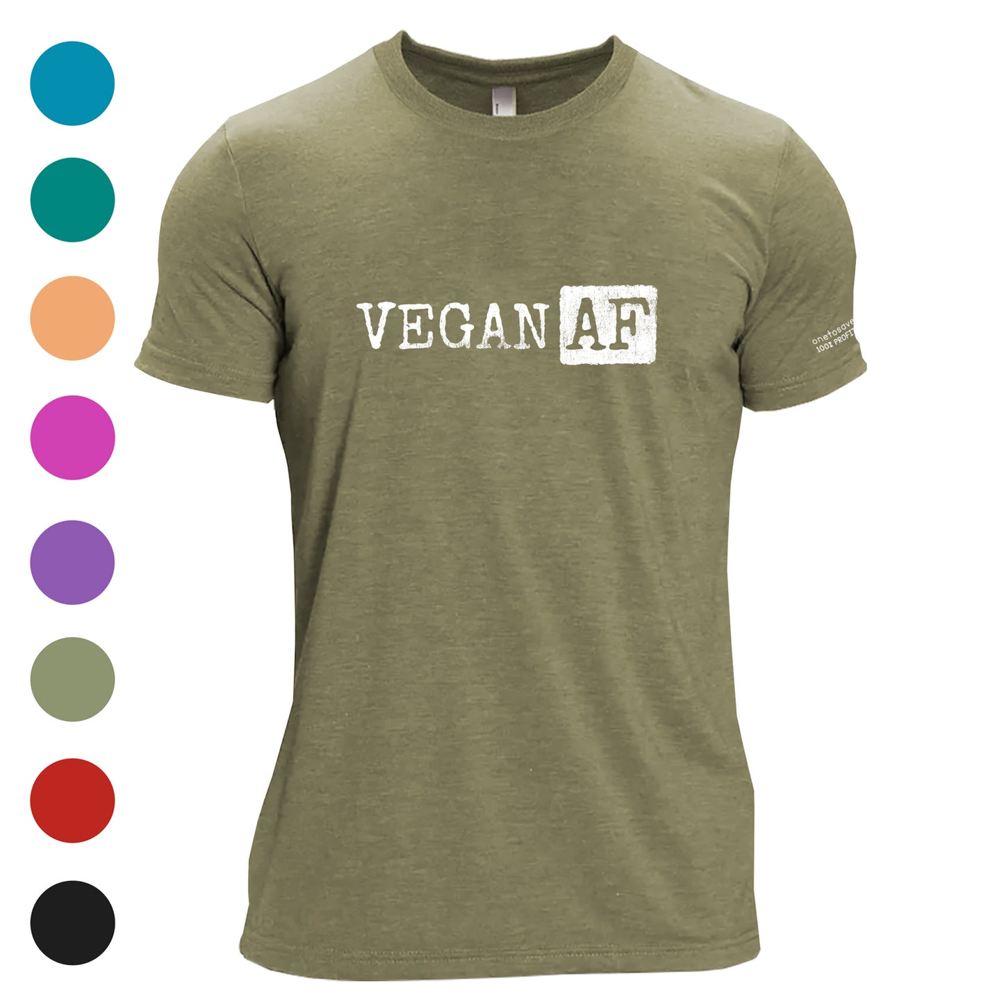 Unisex VEGAN AF Tri-Blend T-Shirt - Available in 9 Colors