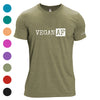 Unisex VEGAN AF Tri-Blend T-Shirt - Available in 9 Colors