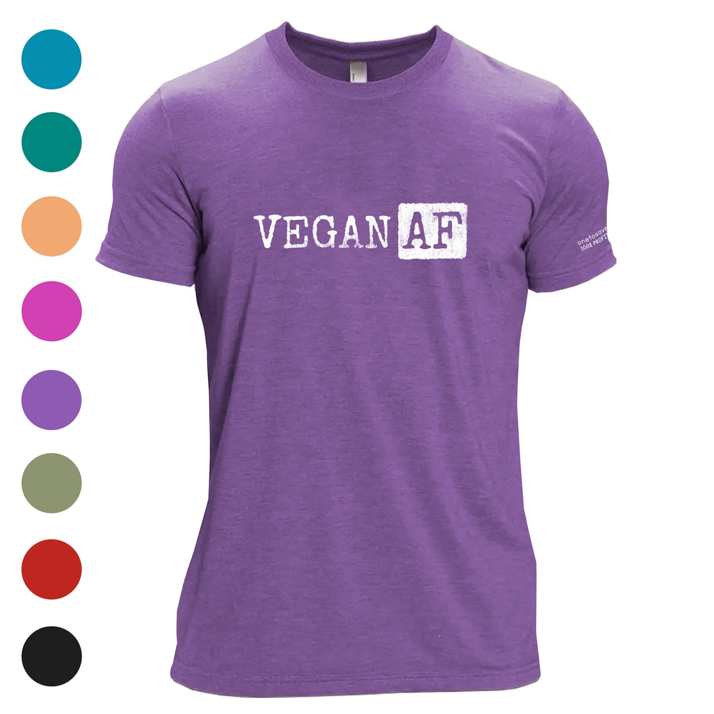 Unisex VEGAN AF Tri-Blend T-Shirt - Available in 9 Colors