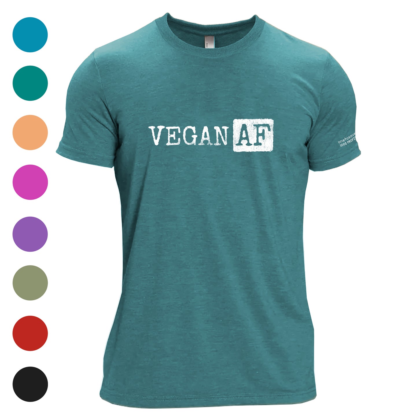 Unisex VEGAN AF Tri-Blend T-Shirt - Available in 9 Colors