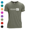 Unisex VEGAN AF Tri-Blend T-Shirt - Available in 9 Colors
