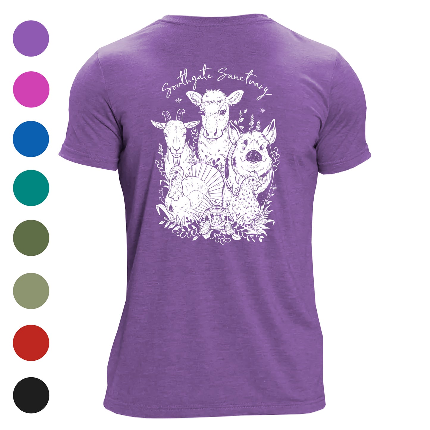 Unisex Southgate Sanctuary Tri-Blend T-Shirt - 100% Profit to Southgate Sanctuary