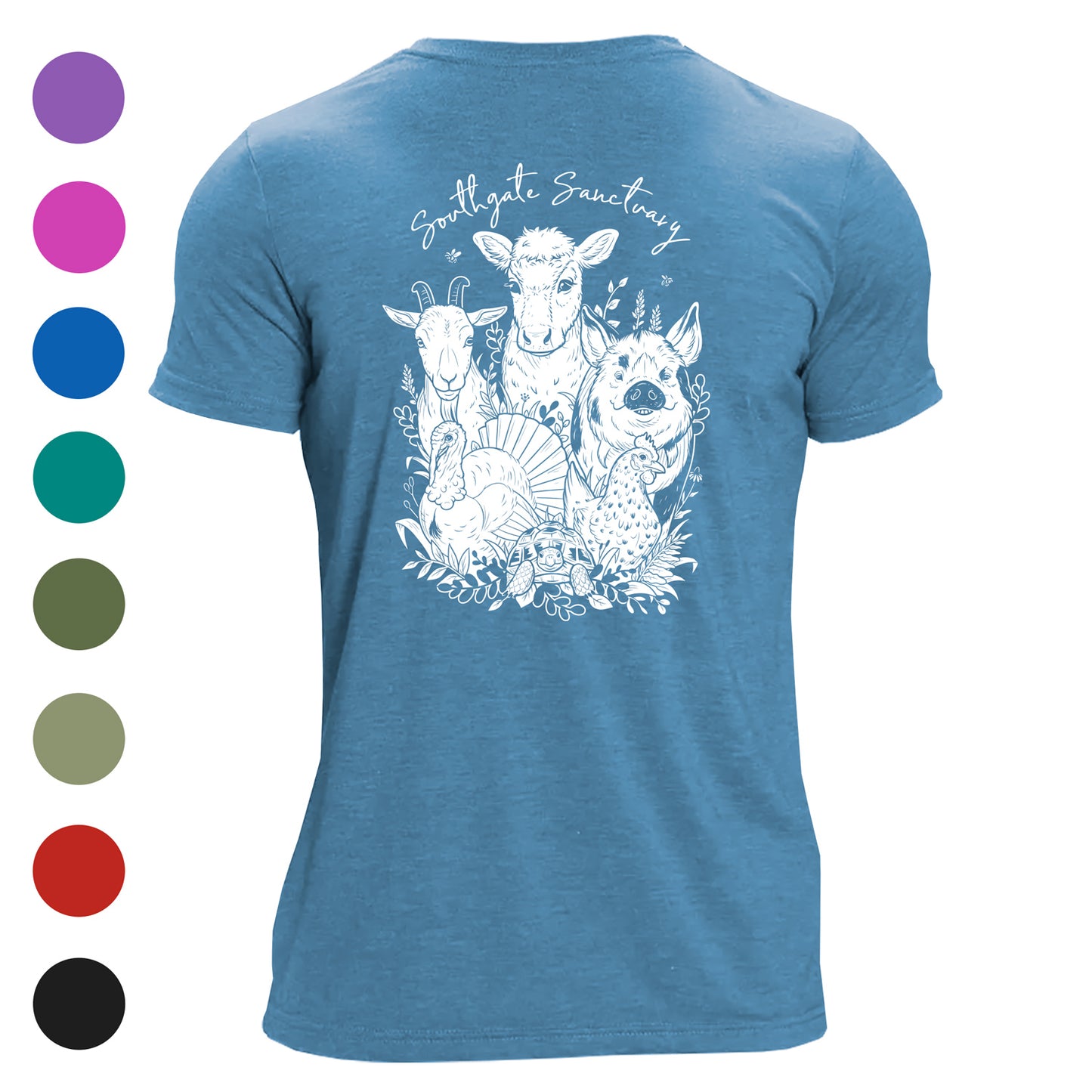 Unisex Southgate Sanctuary Tri-Blend T-Shirt - 100% Profit to Southgate Sanctuary