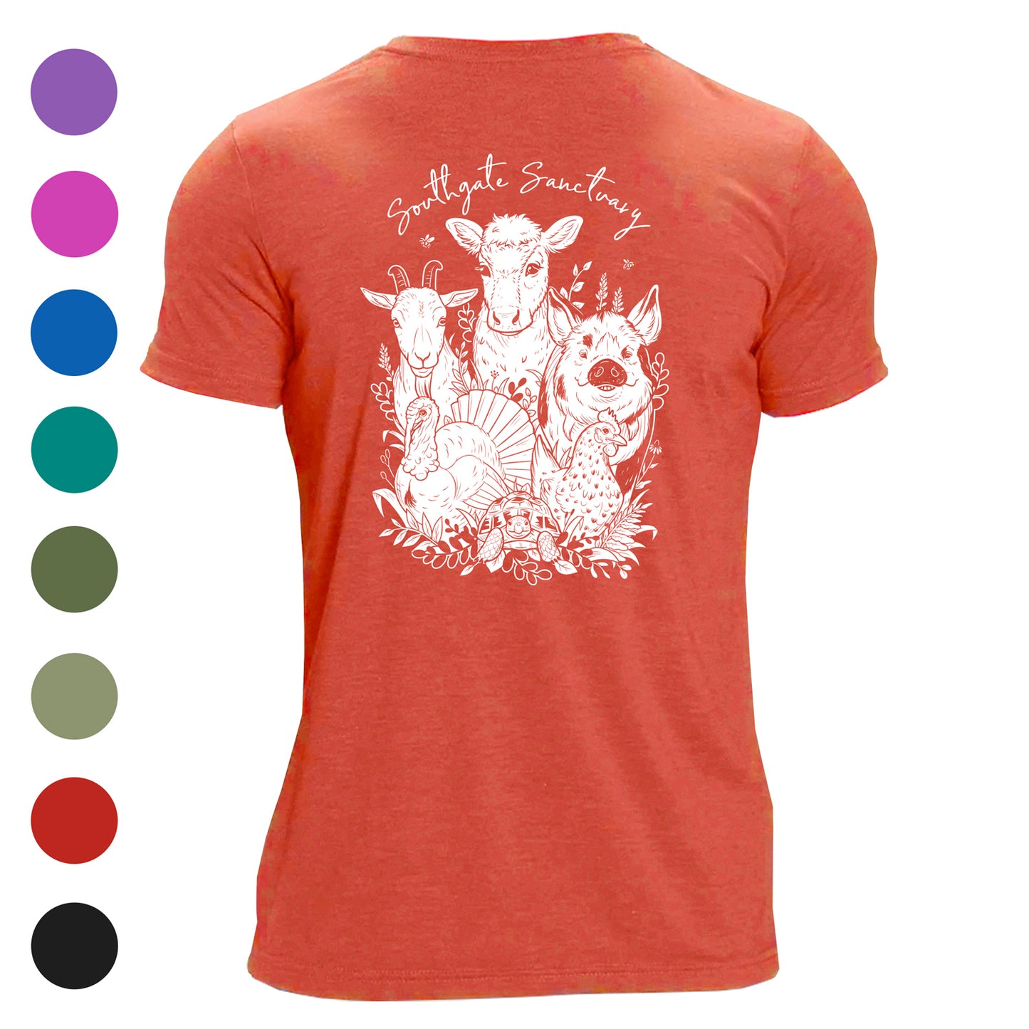 Unisex Southgate Sanctuary Tri-Blend T-Shirt - 100% Profit to Southgate Sanctuary