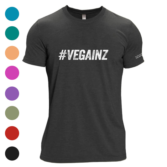 Unisex #VEGAINZ Tri-Blend T-Shirt - Available in 9 Colors!