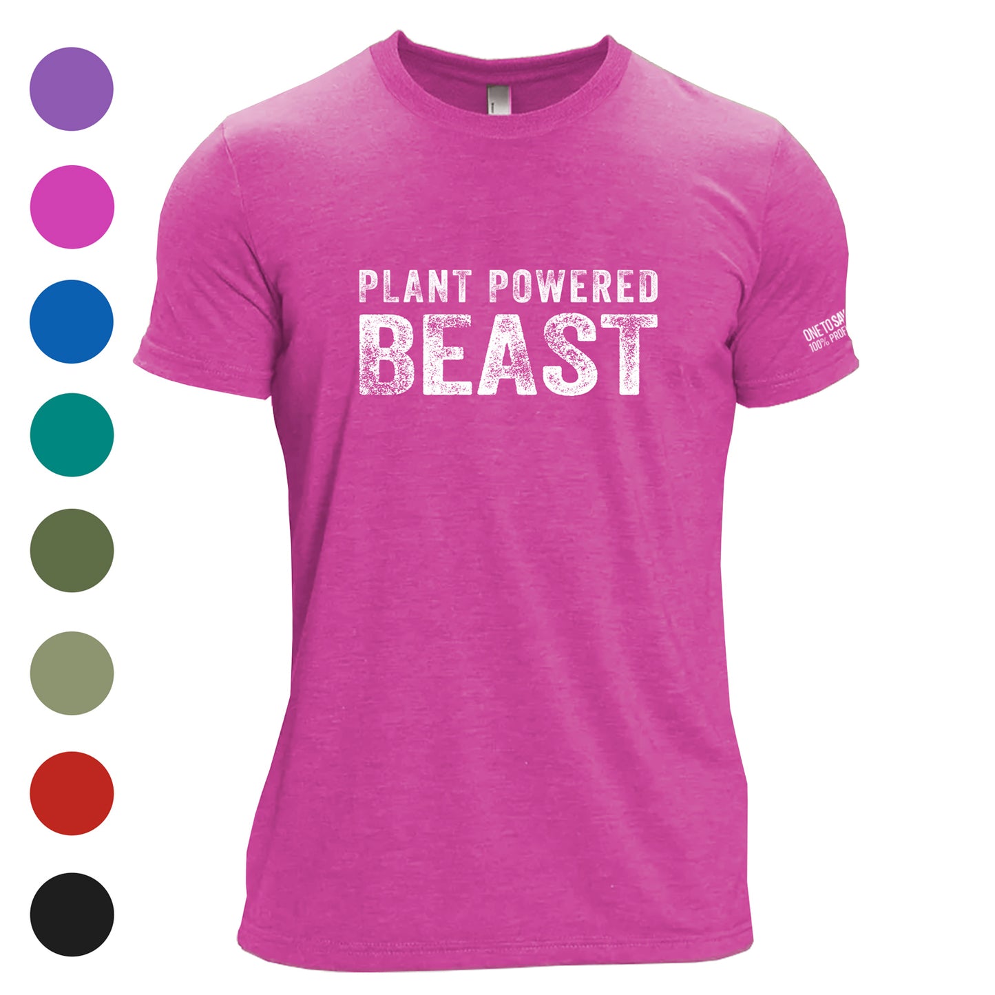 Unisex Plant Powered Beast Tri-Blend T-Shirt - Available in 9 Colors