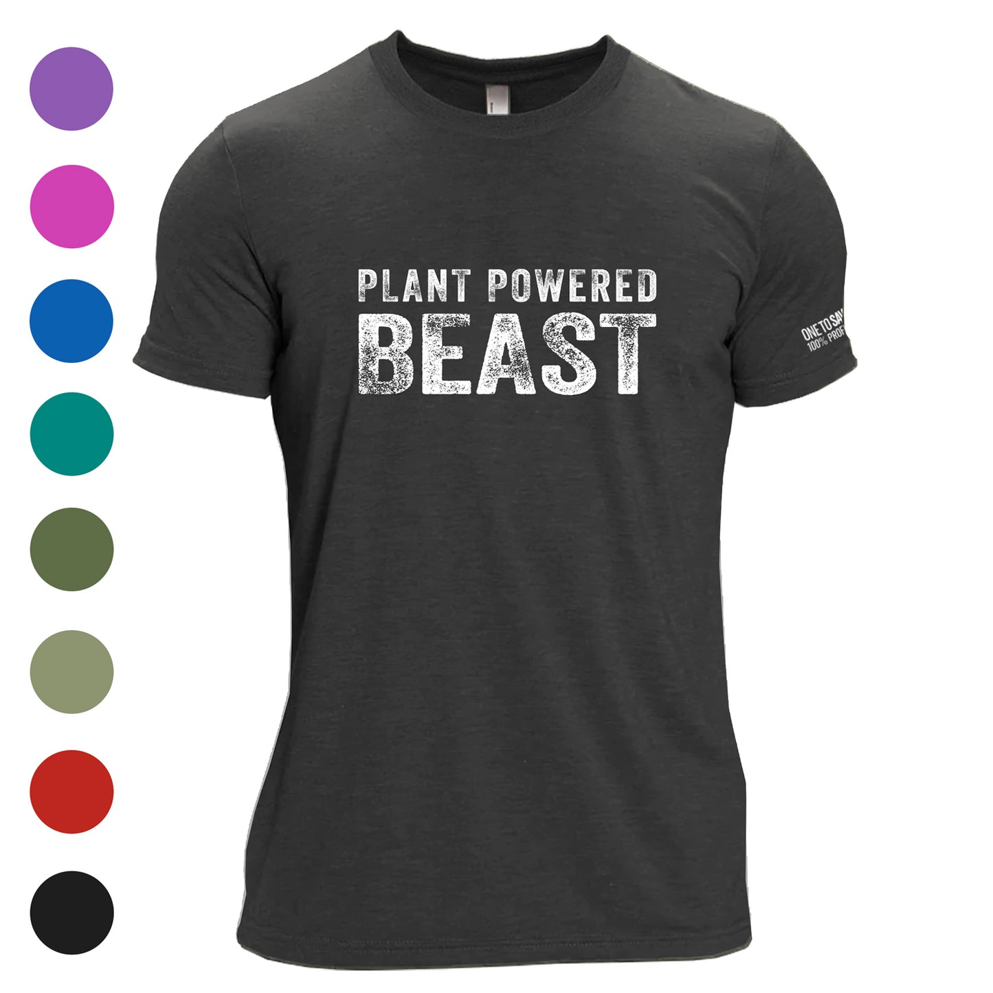 Unisex Plant Powered Beast Tri-Blend T-Shirt - Available in 9 Colors