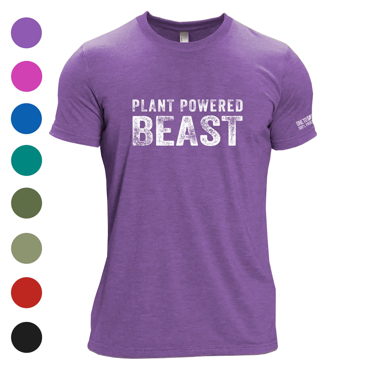 Unisex Plant Powered Beast Tri-Blend T-Shirt - Available in 9 Colors