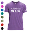 Unisex Plant Powered Beast Tri-Blend T-Shirt - Available in 9 Colors
