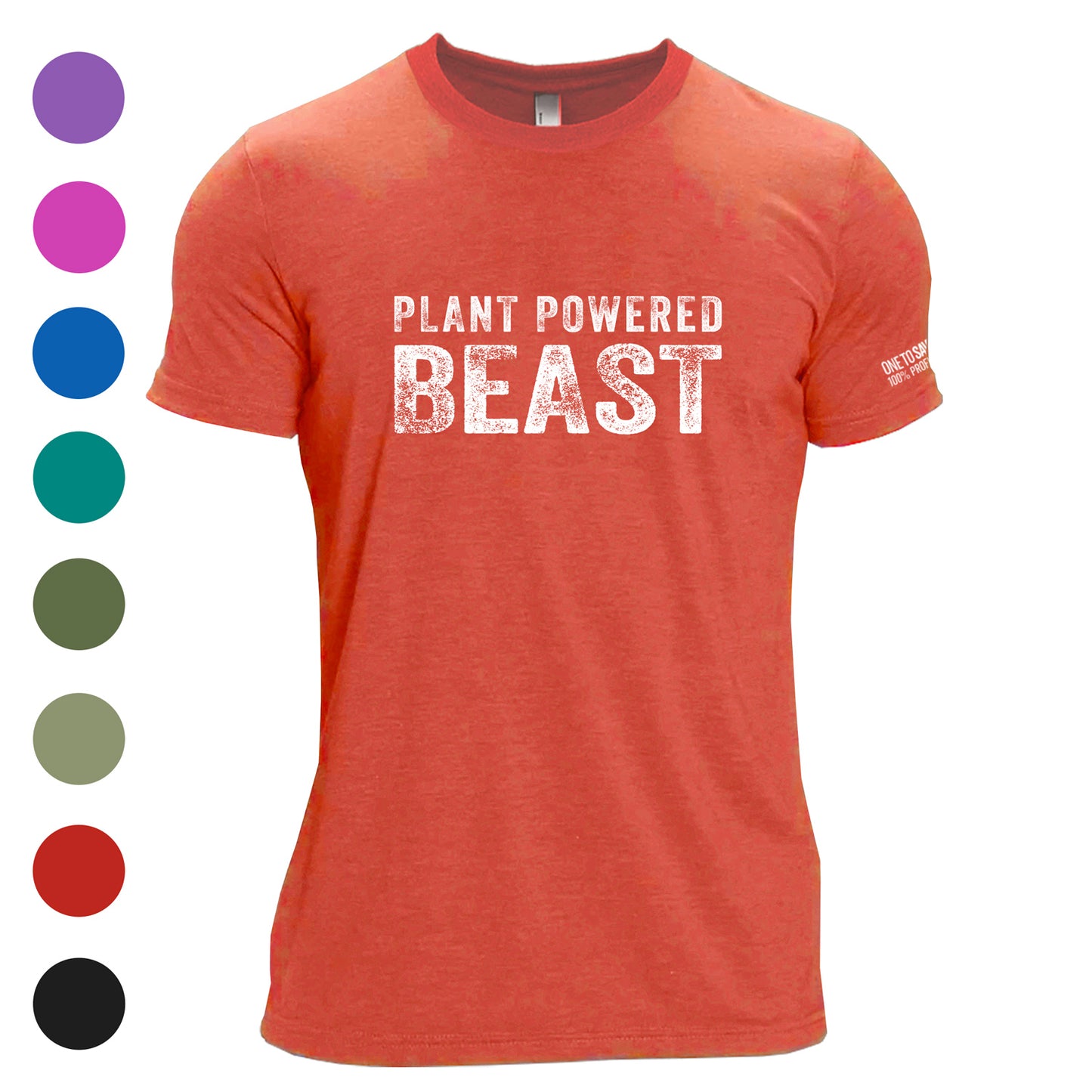 Unisex Plant Powered Beast Tri-Blend T-Shirt - Available in 9 Colors