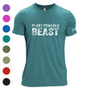 Unisex Plant Powered Beast Tri-Blend T-Shirt - Available in 9 Colors