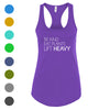 Ladies Be Kind - Eat Plants - Lift Heavy Women's Racerback Tank - 100% for Charity!