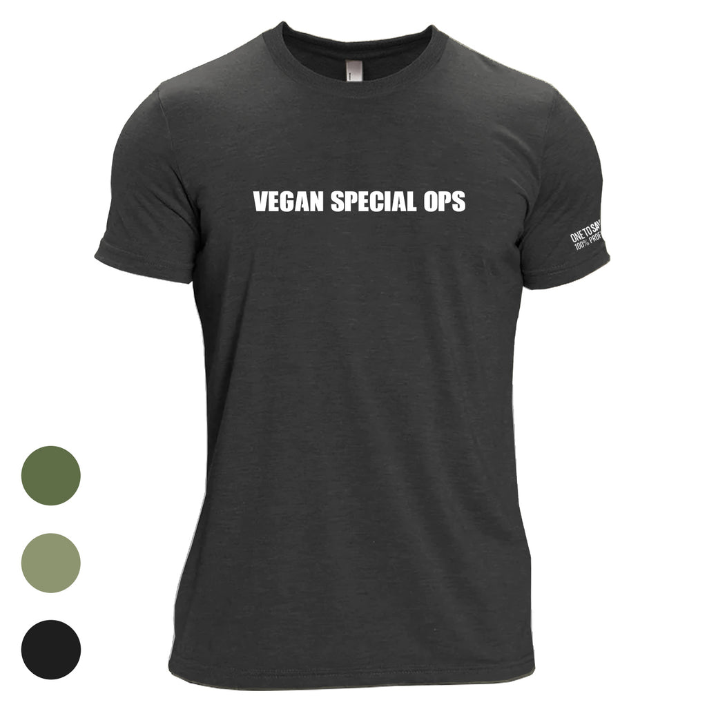 Unisex Vegan Special Ops Tri-Blend T-Shirt - Available in 3 Colors