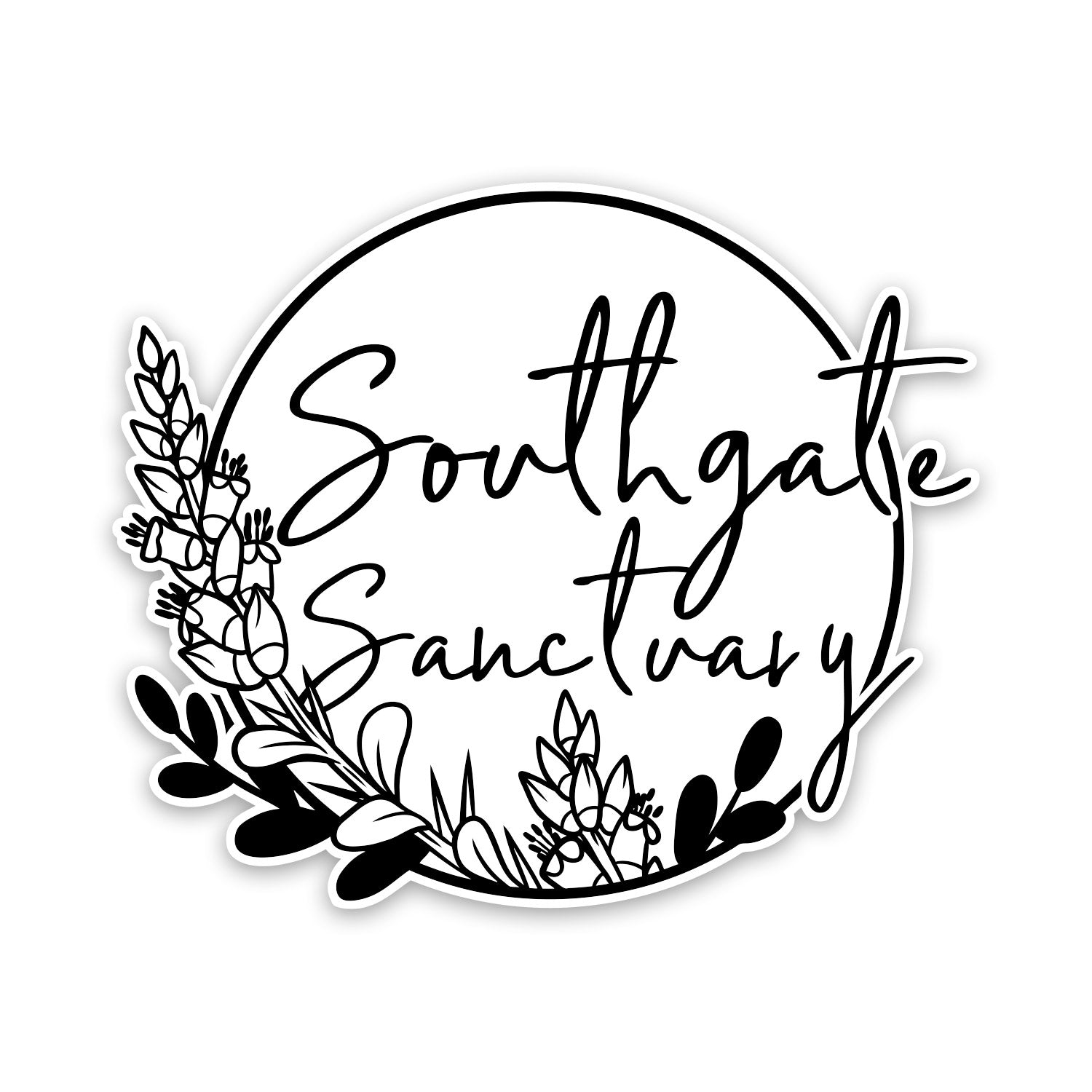 Southgate Sanctuary Sticker FREE SHIPPING One To Save Many