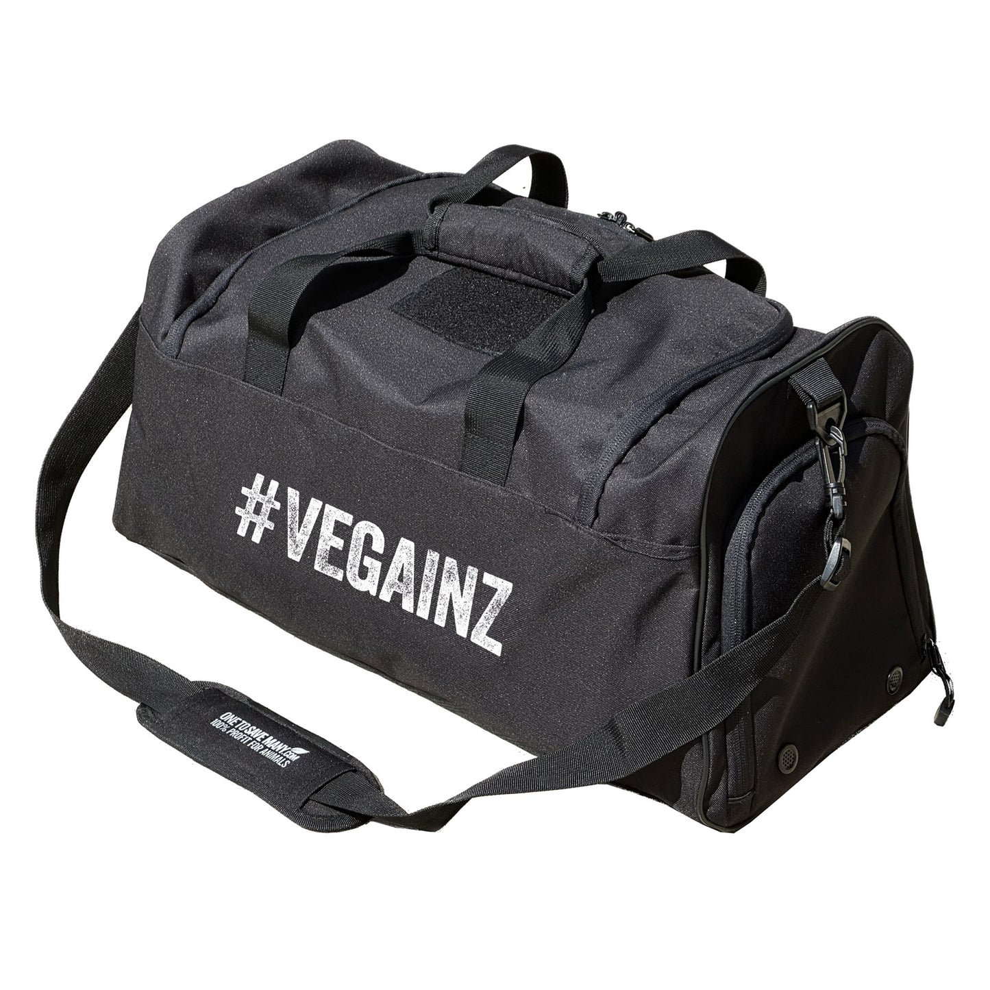 Large #VEGAINZ Gym Bag w/ Separate Shoe Storage - 3 Colors