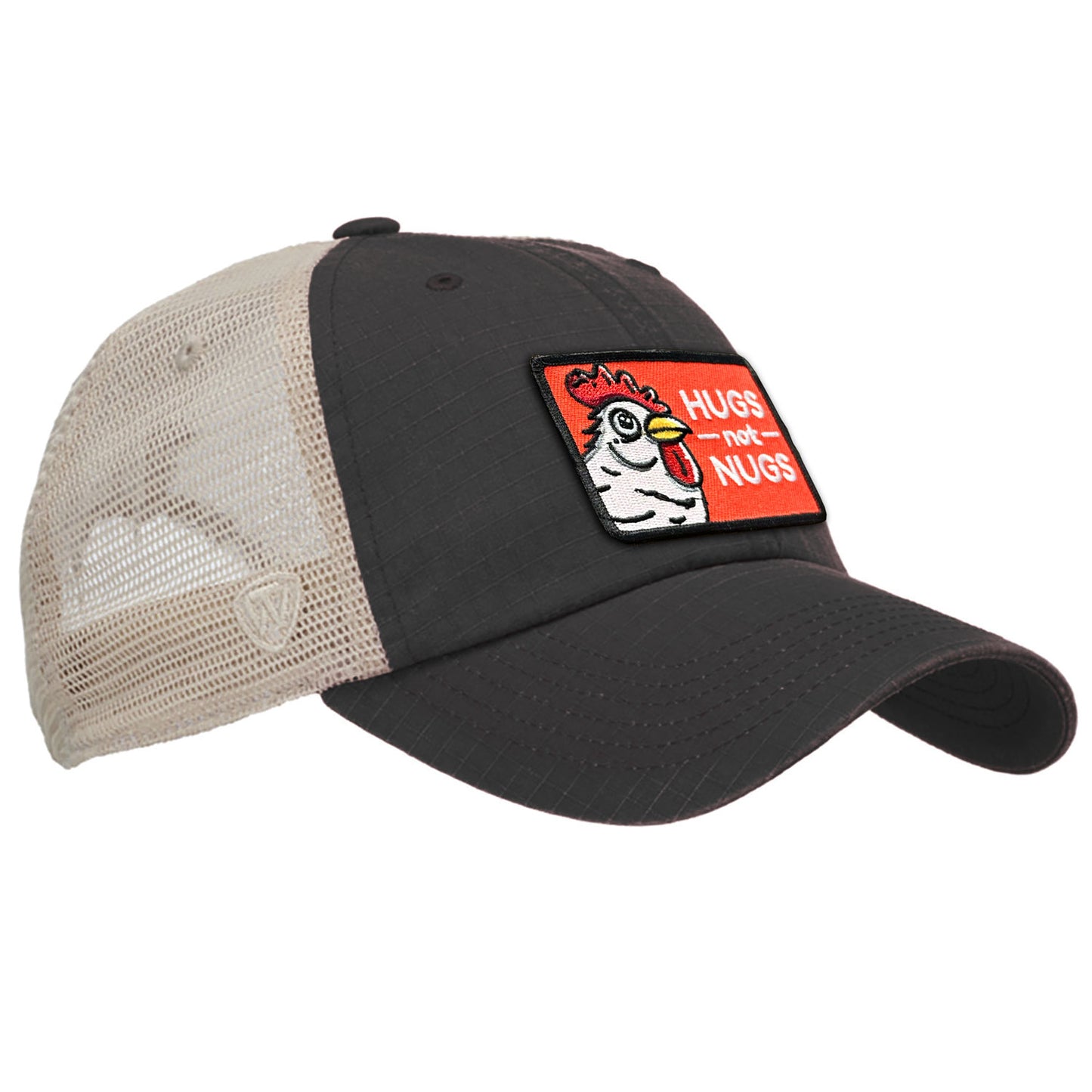 Hugs Not Nugs Snap-Back Vintage Trucker Hat - Available in 5 Colors!