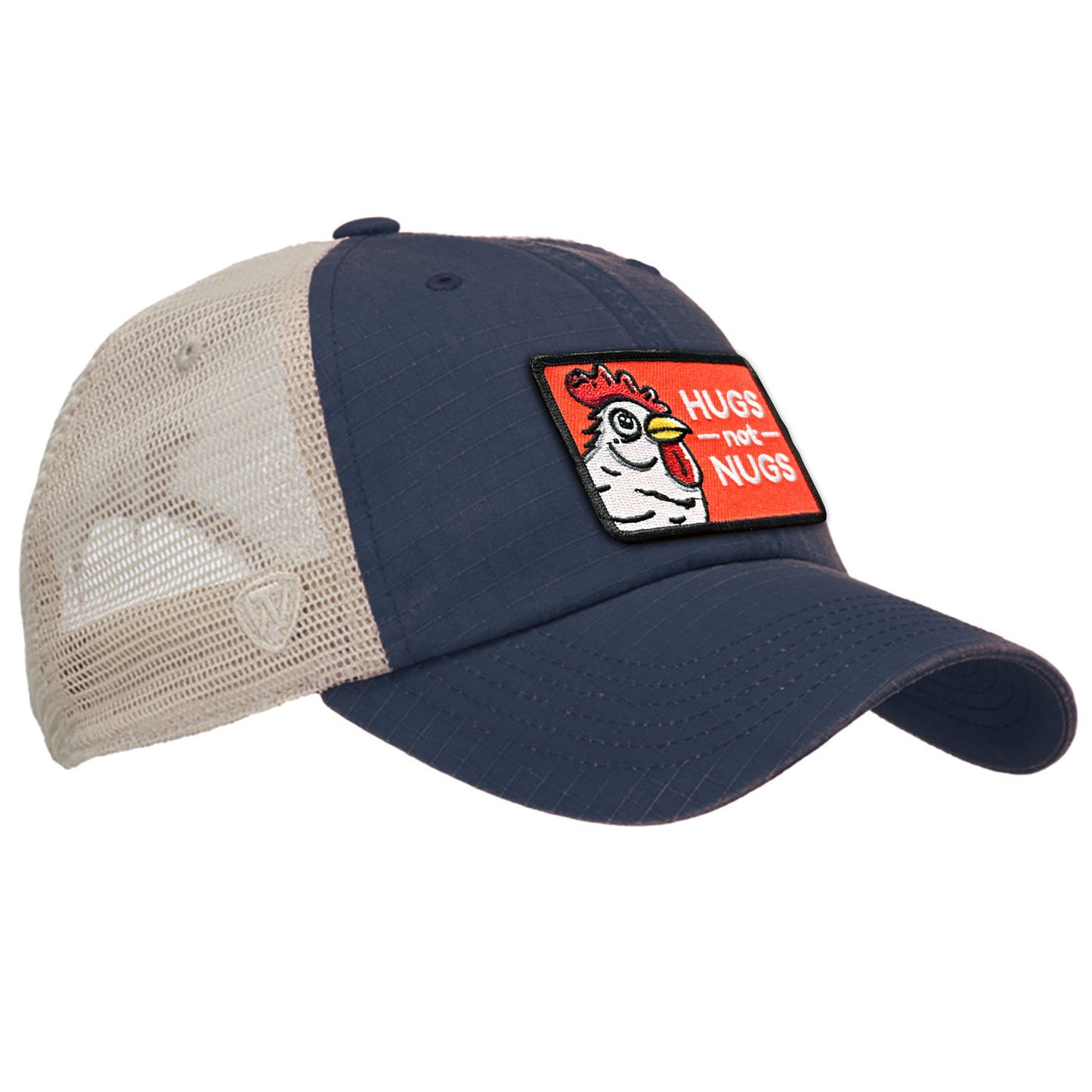 Hugs Not Nugs Snap-Back Vintage Trucker Hat - Available in 5 Colors!