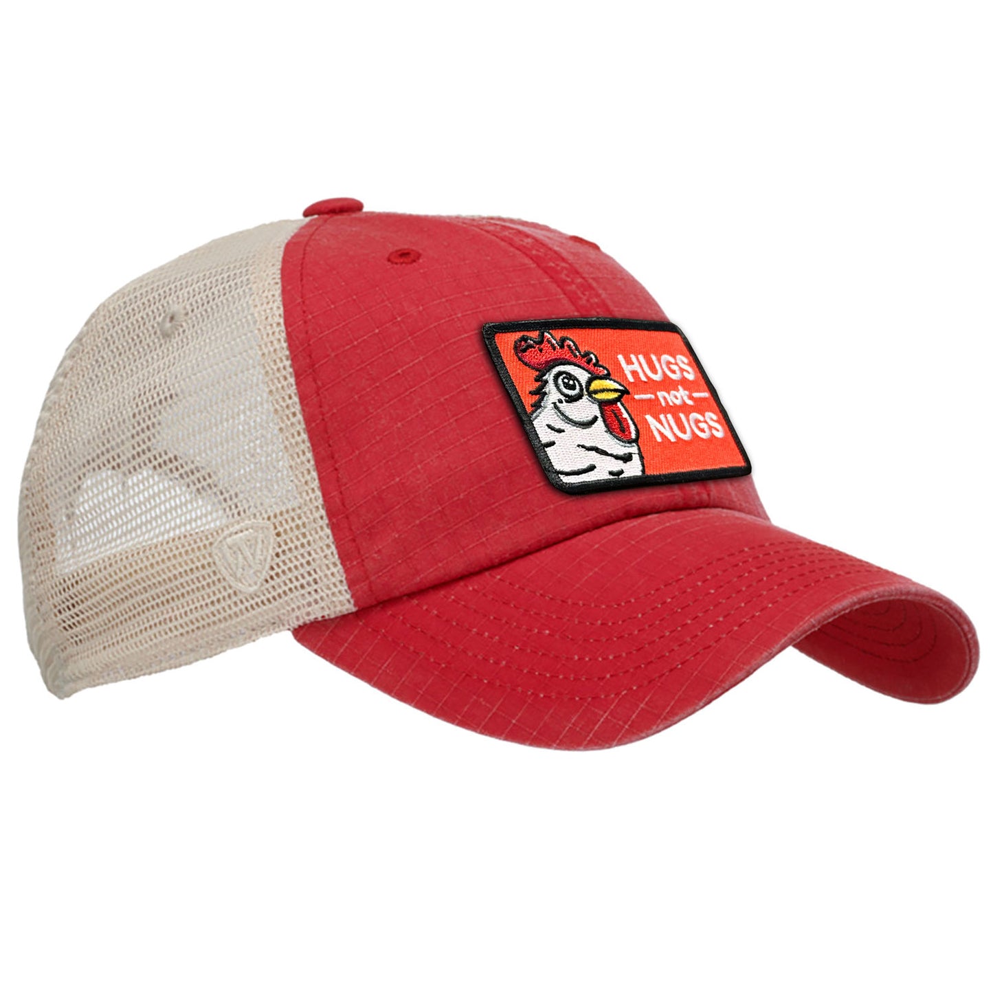 Hugs Not Nugs Snap-Back Vintage Trucker Hat - Available in 5 Colors!