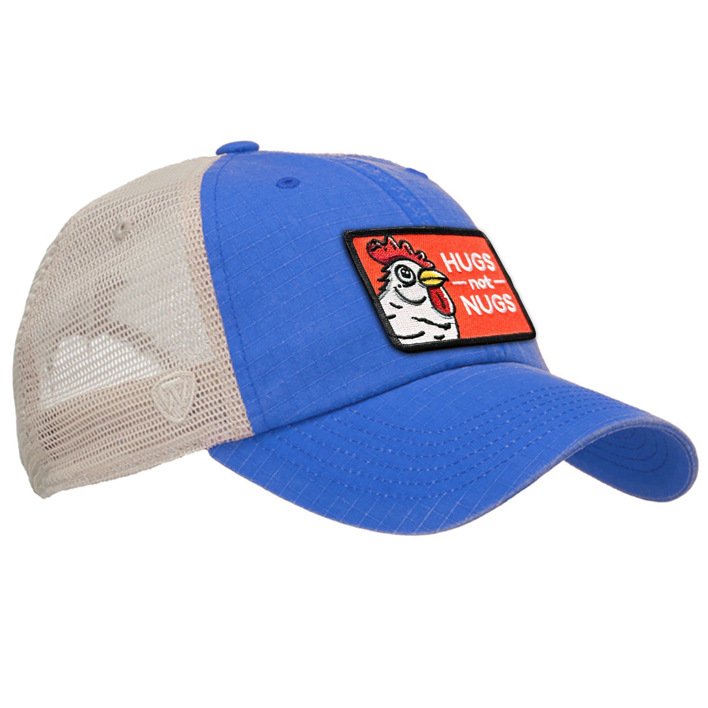 Hugs Not Nugs Snap-Back Vintage Trucker Hat - Available in 5 Colors!