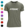 Unisex #VEGAINZ Tri-Blend T-Shirt - Available in 9 Colors!