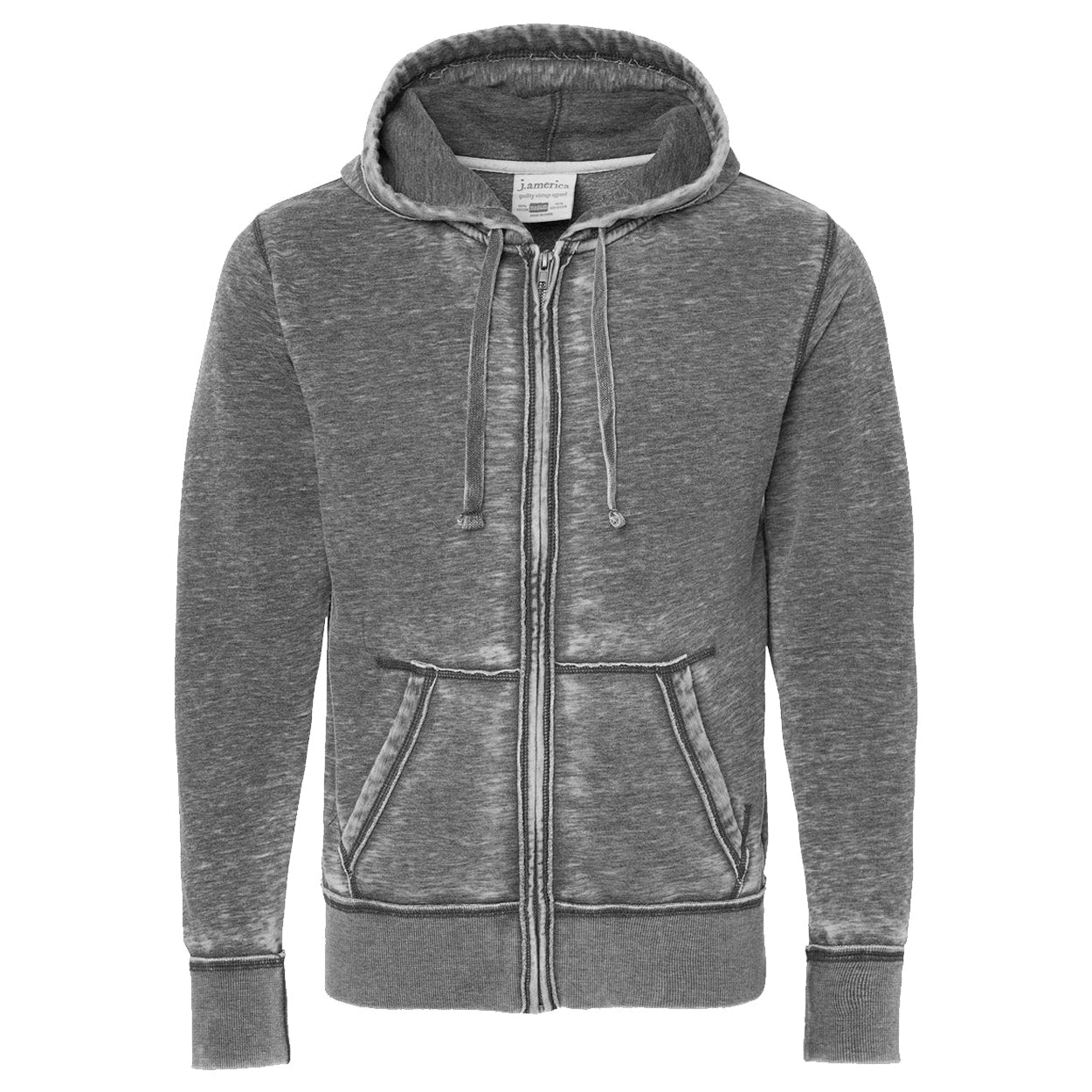 Unisex #VEGAINZ Vintage Full-Zip Hoodie- 100% for Charity!