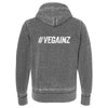 Unisex #VEGAINZ Vintage Full-Zip Hoodie- 100% for Charity!
