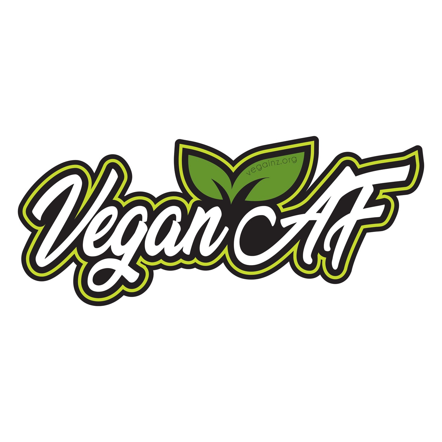 Classy Vegan AF Glossy Vinyl Sticker - FREE SHIPPING