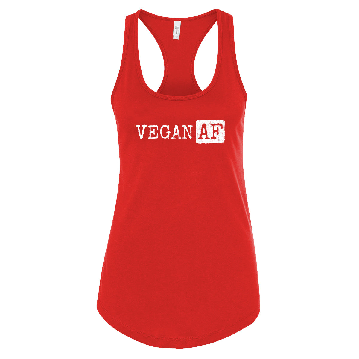 Ladies VEGAN AF Racerback Tank - 100% for Charity!