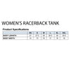 Meatless Muscle Ladies #VEGAINZ Black Racerback Tank - 100% for Charity!