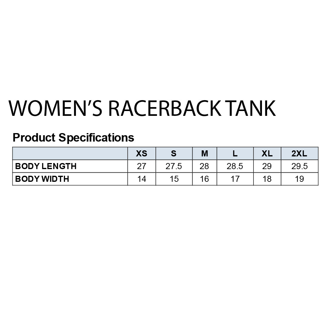 Space Glen Women's Racerback Tank - 100% Profit to Southgate Sanctuary
