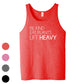 Be Kind - Eat Plants - Lift Heavy Mens Tank - 100% for Charity! Available in 4 Colors!