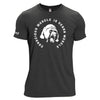 Conscious Muscle / Killing Workouts Not Animals - Black Unisex Tri-Blend T-Shirt