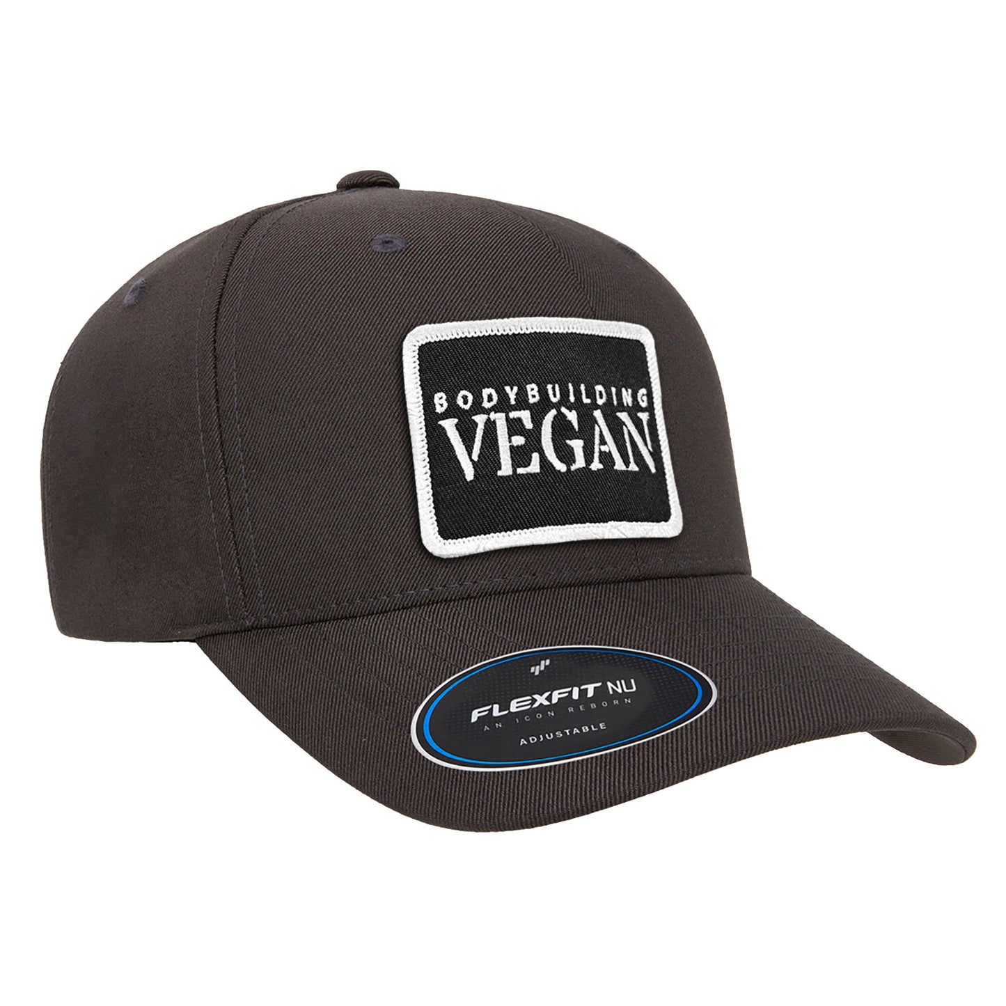 Bodybuilding Vegan Flexifit Snap-Back Hat - Available in 5 Colors
