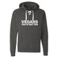 Unisex Vegans Taste Better Sport Lace Hooded Sweatshirt - 4 Colors!