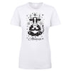 Pre-Order! Ahimsa Meditating Cow Ladies T-Shirt - 100% Profits to Animal Charities!