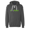 Only Plants Unisex Sport Lace Hooded Sweatshirt - Charcoal Heather