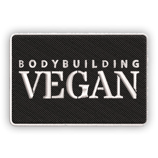 Bodybuilding Vegan 2x3 Velcro Patch - FREE SHIPPING