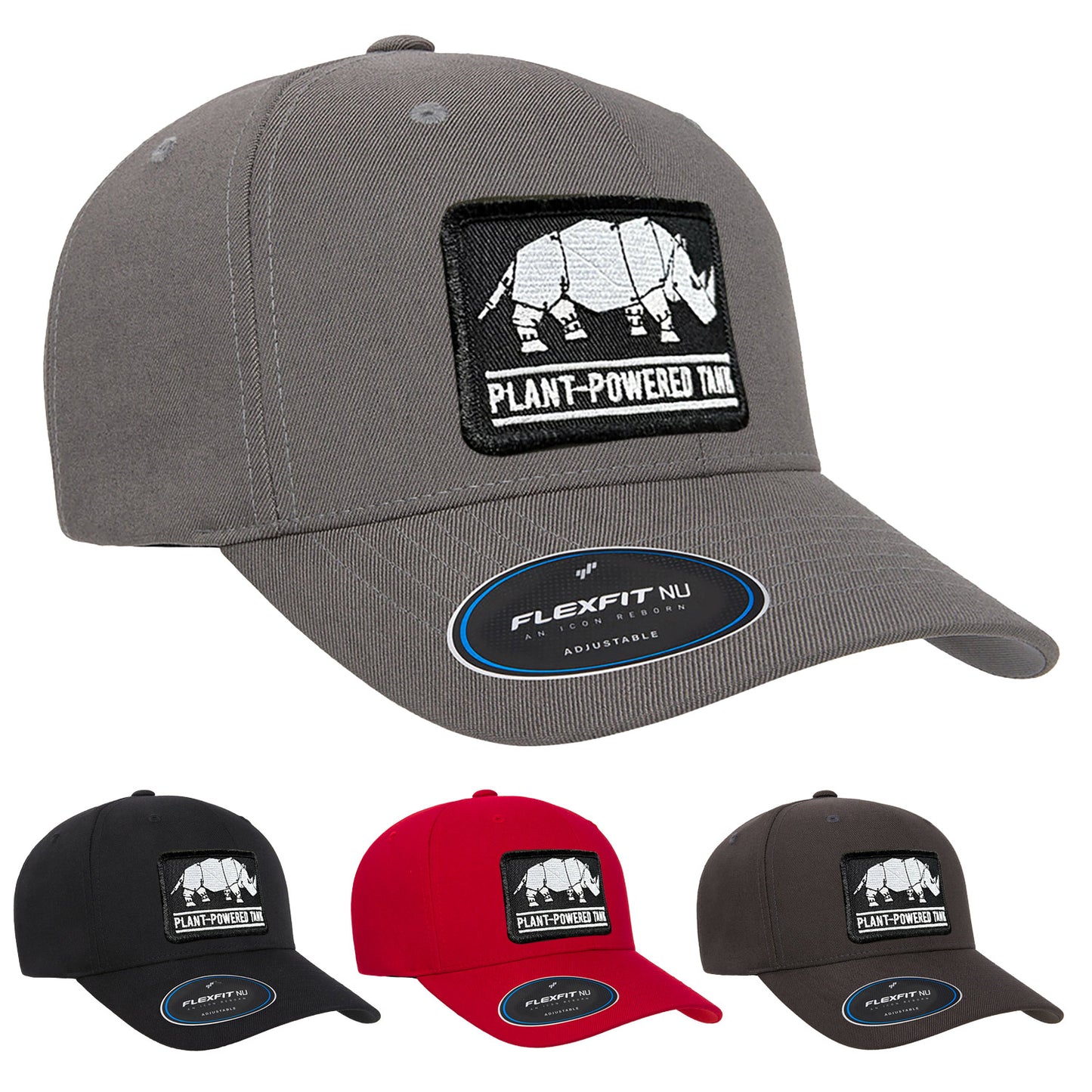Plant-Powered Tank Flexifit Snap-Back Hat - Available in 4 Colors