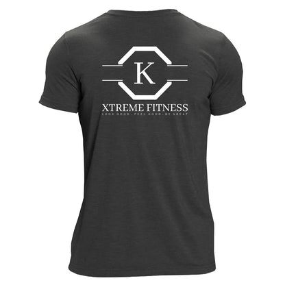 Xtreme Fitness Unisex Tri-Blend Black T-Shirt - 100% for Charity!