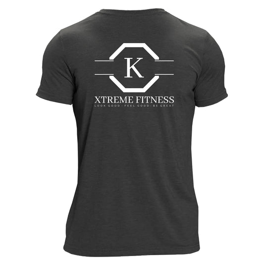 Xtreme Fitness Unisex Tri-Blend Black T-Shirt & Tank - 100% for Charity!