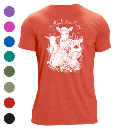 Unisex Southgate Sanctuary Tri-Blend T-Shirt - 100% Profit to Southgate Sanctuary