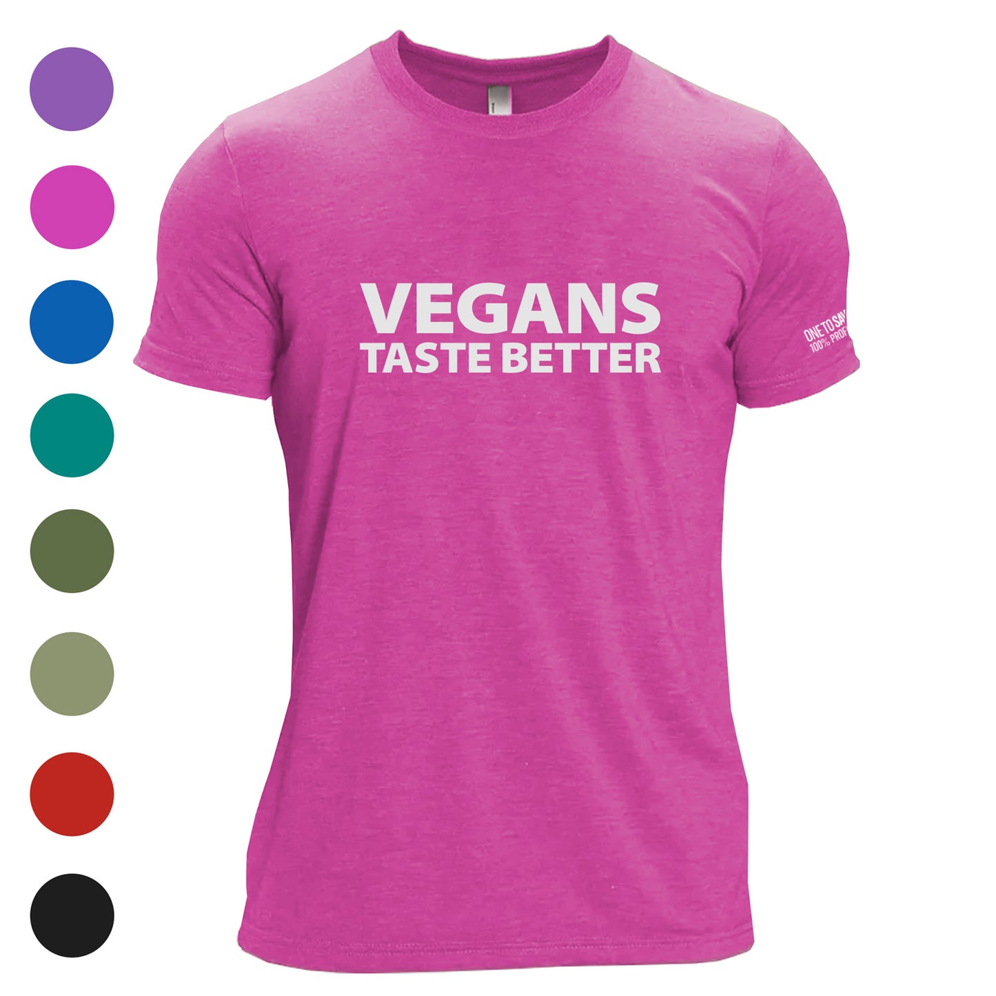 Unisex Vegans Taste Better Tri-Blend T-Shirt - Available in 9 Colors
