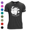 Unisex Space Glen Tri-Blend T-Shirt - 100% Profit to Southgate Sanctuary