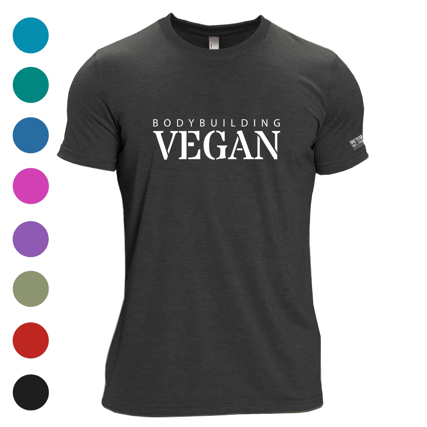 Unisex Bodybuilding Vegan Tri-Blend T-Shirt - Available in 9 Colors