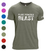 Unisex Plant Powered Beast Tri-Blend T-Shirt - Available in 9 Colors
