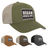 Vegan Special Ops Tank Flexifit Snap-Back Mesh Hat - Available in 5 Colors